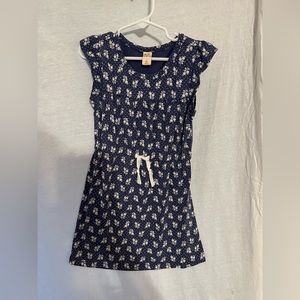 Harper Canyon girls size 4 navy floral dress